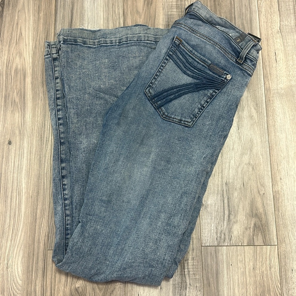 7 for all mankind Dojo jeans, size 31, inseam 33 need gone